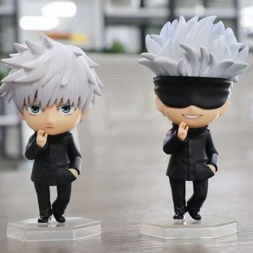11cm Japanese Anime Jujutsu Kaisen Gojo Satoru PVC Action Figure Toy Collectible Model Doll Gift