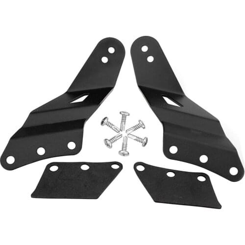 2PCS 52 inch LED Light Bar Bracket At Upper Windshield for 99-06 Chevy Silverado Suburban Avalanche Tahoe & GMC Yukon Sierra