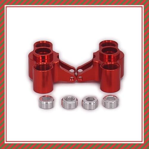 2PCS Steering Hub Carrier Axle Carrier For Rc Hobby Car 1/16 Traxxas Slash 7034 Monster Truck Big Foot Short Course s-Course