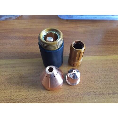 220971 Electrode 5pcs+220975 Nozzle 5pcs Plasma Cutting Consumable for 125A