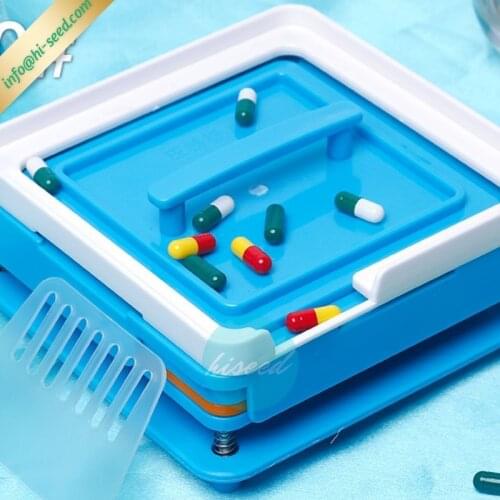400 Hole Precision Manual Capsule Powder Filling Device Semi-Automatic Machine Plate