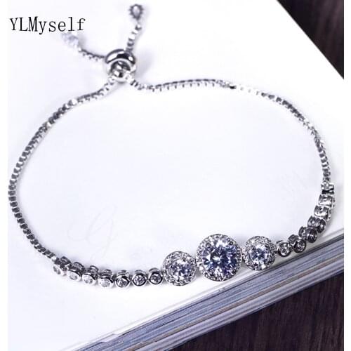 16-23cm free adjustable size large stone bracelets fast shipping quick ship jewelry jewellery luxury Lace up Bracelet & bangle