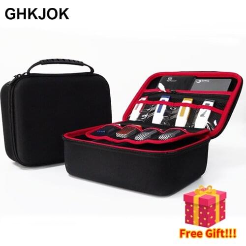 Large Size Electronic Gadgets Storage Case Bag Travel Organizer Case For HDD USB Flash Drive Data Cable Digital Storage Bag