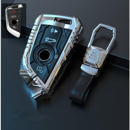Car Key Case Cover Key Bag Keychain Protection For Bmw F20 G30 G20 X1 X3 X4 X5 G05 X6 Accessories Car-Styling Holder Shell
