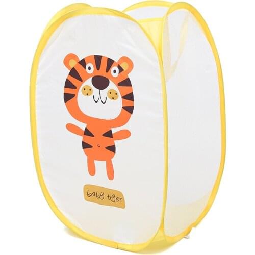 New Design Cartoon Kids Basket Hamper