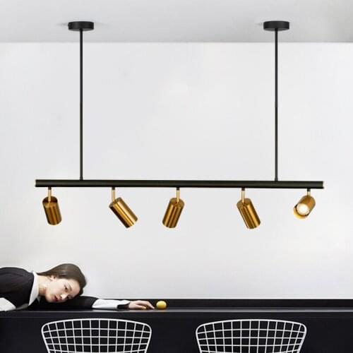 Rose Gold Lampshades designers Pendant Lights Hanging spotlight Lamp retro lights Restaurant bar kitchen island pendant lights