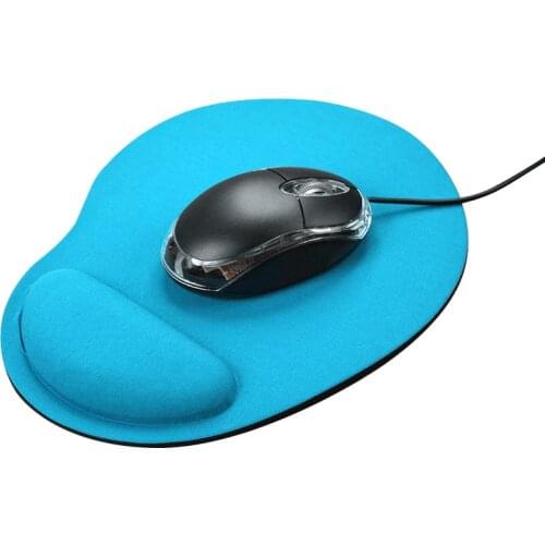 FONKEN Flexible Mouse Pad With Wrist Rest Gaming Soft Mouse Mat Mice Pad for Macbook Wrist Protective Mousepad PC Laptop Pad