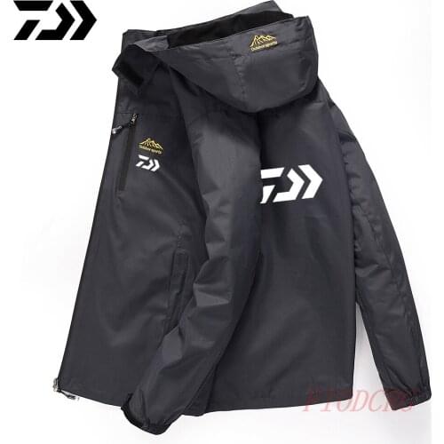 Spring Daiwa Outdoor Running Camping Hiking Fishing Jacket Sun-Protect Ultralight Waterproof Windbreaker Autumn Fishing Clothes