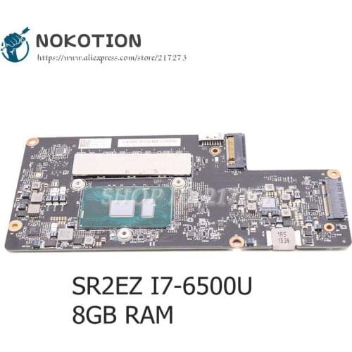 NOKOTION Brand New For Lenovo Yoga 900-13isk Laptop Motherboard FRU 5B20K48435 BYG40 NM-A411 SR2EZ I7-6500U 8GB RAM Memory