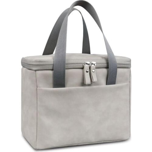 Fashion Lunch Bag pu Insulated Bags Thermal Lunch Box Picnic Bag Cooler Tote for Kids School Food Bag Lunch Bag Thermal Cooler