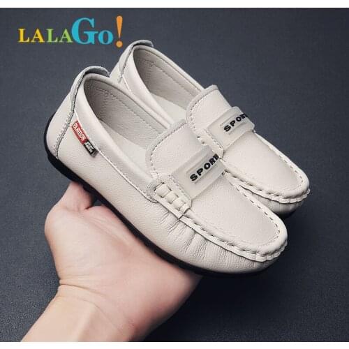 2021 Kids Shoes Genuine Leather Boys Girls Mocassins Fashion Soft Children Shoes For Boy Girl Casual Flat Slip On Loafers 2021