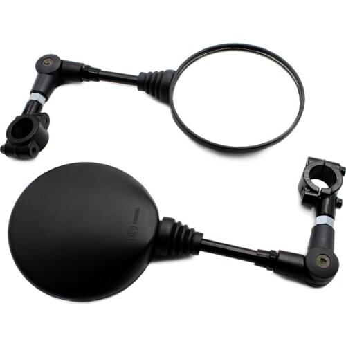 Motorcycle Mirror 22MM Handle Bar End Mirrors For Yamaha Suzuki Ducati Kawasaki BMW Buell KTM Dual Sport Dirt Bikes ATV