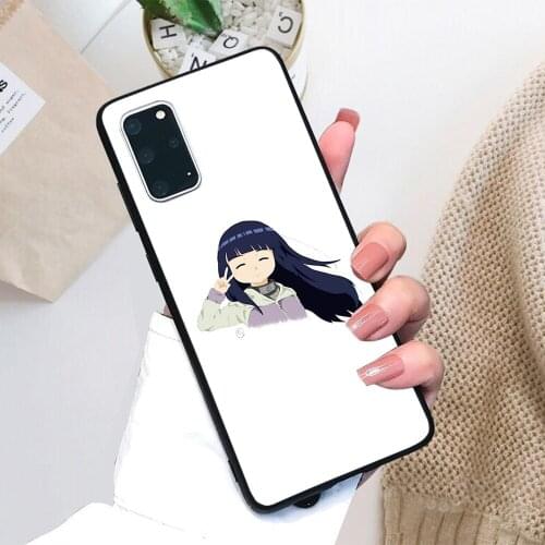 For Samsung Galaxy Hinata Hyuga Soft TPU Black Border Samsung Galaxy Case