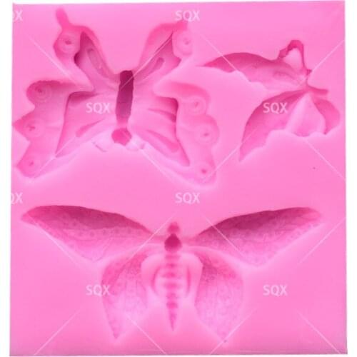 New Butterfly Silicone Mold Candy Mold For Cake Decorating Tools Kitchen Accessories SQ16175