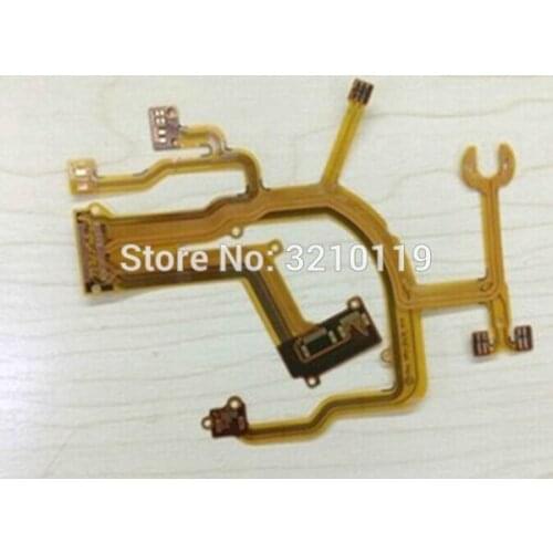 NEW Lens Back Main Flex Cable For CANON Powershot G10 G11 G12 Digital Camera Repair Part + Socket