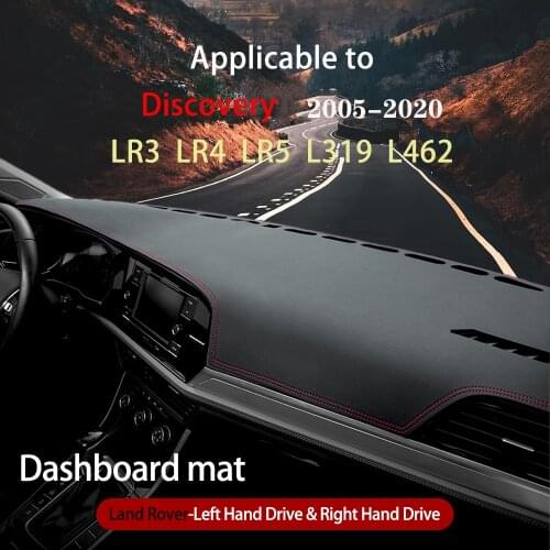For Land Rover Discovery 3 4 5 2005~2020 LR3 LR4 LR5 Anti-Slip Mat Dashboard Cover Pad Sunshade Dashmat Accessories L319 L462
