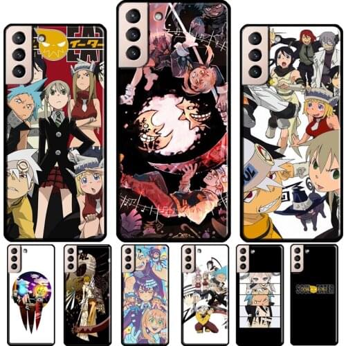 Anime Soul Eater Poster Silicone Case For Samsung Galaxy S21 S20 FE S8 S9 S10 Plus Note 10 9 Note 20 Ultra Coque