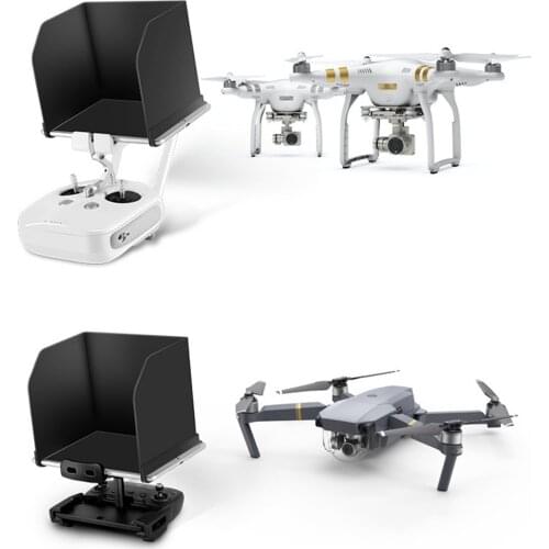 Phone Tablet SunShade for DJI Mavic Mini Pro Air 2 Spark Phantom 4 3 Mavic 2 Pro Zoom Drone Remote Control Folding Sun Hood