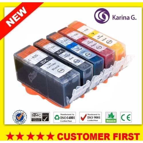 Compatible For Canon PGI425 CLI426 PGI-425 CLI-426 ink cartridge For Canon PIXMA IP4840 IP4940 IX6540 MG5140 etc