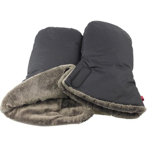 28EC Baby Carriage Baby Stroller Gloves Baby Stroller Warm Gloves Nylon Waterproof