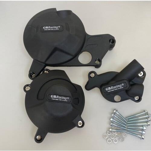 Motorcycle Secondary Engine Cover Set Case for GBRaing for Suzuki SV650 2015-2019 SV 650