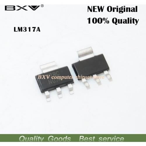 10pcs LM317AEMPX SOT-223 N07A LM317 LM317AEMP LM317A SOT transistor SOT223