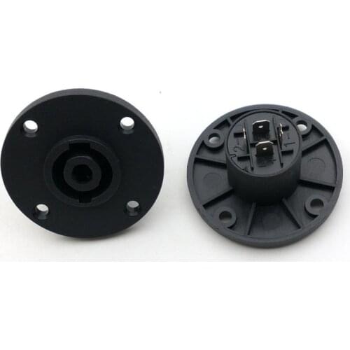 4 Pin Speakon Female Jack Socket Connector Amplifier for PA Amplifier Cable Audio adapter