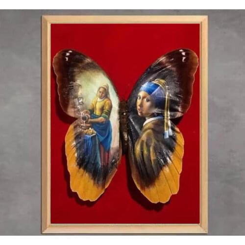 New Diamond Painting The Milkmaid Full Square Diamond Embroidery Rhinestones Mosaic Home Decor