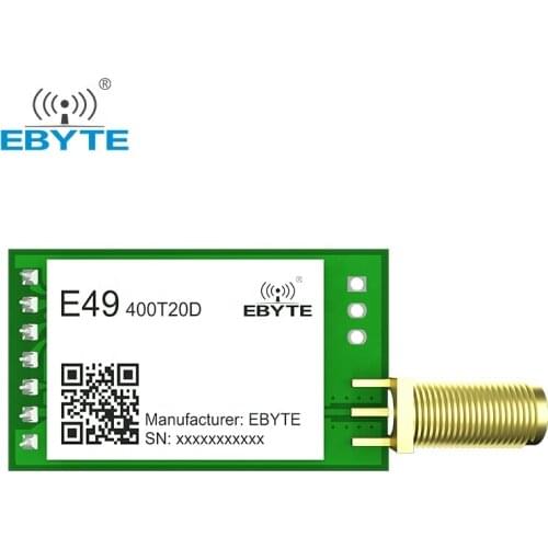 433MHz Wireless Transmitter and Receiver Module 20dBm 100mW GFSK EBYTE E49-400T20D RF Module DIP Ultra-High Cost-Effective