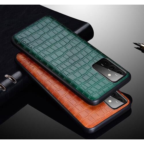 Luxury Crocodile Leather Case For Samsung Galaxy A52 A72 A42 A32 5G Premium Slim Fit Cover for samsung a52 a72 a42 a32 5g case