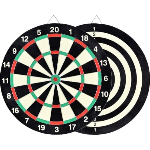 Dart Board Double Sided Hanging Dart Bulleye Target Game Board Target Dart Safety Kids Adults Toys Dart Dart