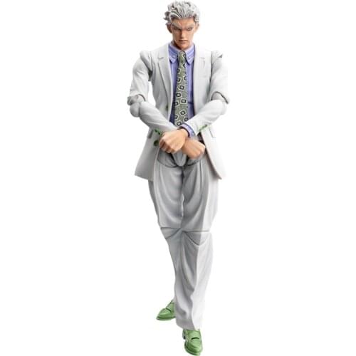 Jojos Bizarre Adventure Joseph Kira Yoshikage Anime Action Figure Collectibles Model 16Cm Ornaments Movable Doll Model Boy Toys