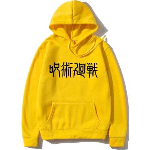 Jujutsu Kaisen Japan Satoru Gojo Print Hoodies Men Women Loose Oversize Hoodie Warm Fleece Sweatshirts Cartoons Casual Clothing