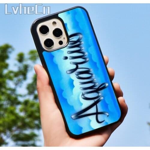 LvheCn Aquarius phone Case cover For iPhone 6 6S 7 8 X XR XS max 5 5S SE 2020 11 12 pro max Samsung Galaxy S8 S9 S10 Plus