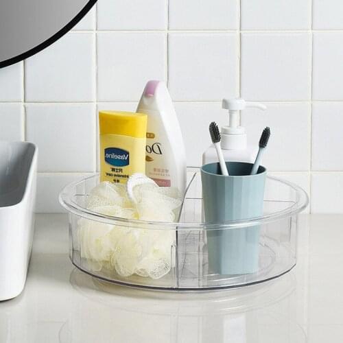 Multifunctional Large-caliber Rotating Storage Rack Seasoning Bottle Turntable Holder 360° Rotatable Spicy Organizer for Kitchen