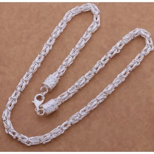 Wholesale Silver Plated Fashion Jewelry Classic Necklace,free Shipping Charms Fashion Jewelry Pendant AN618/aisaizza