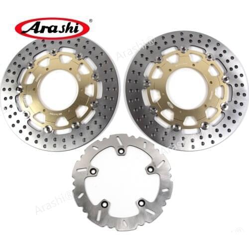 Arashi 1 Set Brake Rotors For BMW F 700 GS 2013-2015 CNC Front Rear Brake Disc F700GS F700 GS F 700 GS 2013 2014 2015 F800GS