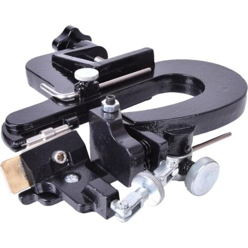 Manual Mini Leather paring machine/Leather edge skiving machine/Leather splitter/Leather skiver Vegetable tanning Scrape