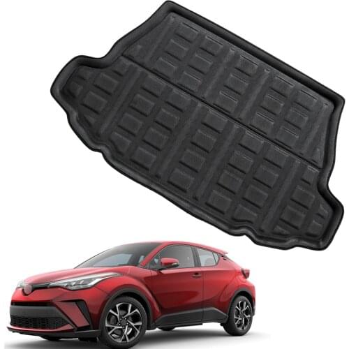 Waterproof Car Rear Trunk Cargo Boot Liner Tray Mat Carpet For Toyota C-HR 2017 2018 2019 2020 / CHR 17 18 19 20