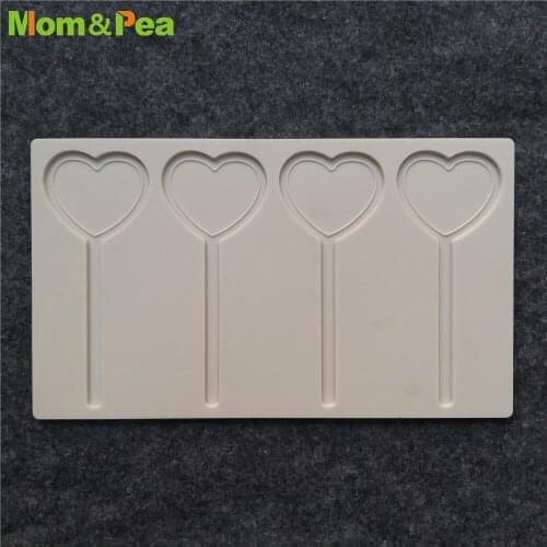 CX170 4-Heart Silicone Mold Chocolate Ornamental Fondant Mould Cake Decoration Insert Tools