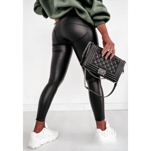 DIANRUO Women's Leather Pants