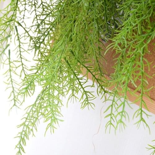 Artificial Wall Hanging Plant Artificial Leaves Home Balcony Decorattion Flower Basket Decor