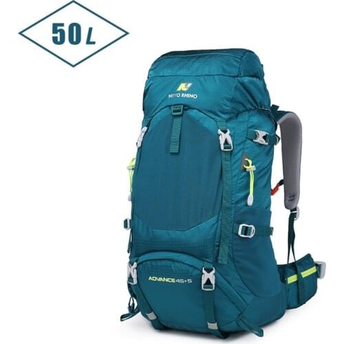 KeepAhead 50L Large Capacity Hiking Trek Trekking Backpack Outdoor Sports Travel Daypack for Climbing Camping Touring