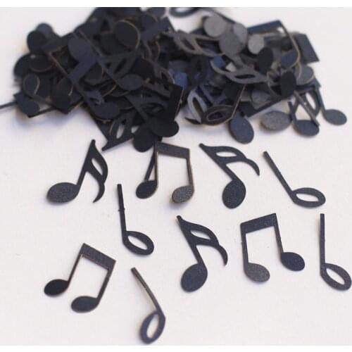 100pcs Music Note Confetti, Die Cut, Baby Shower, Music theme Party, Birthday Party, Music Birthday c20
