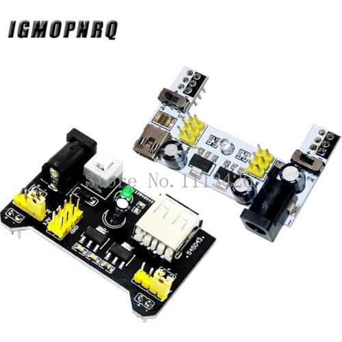 MB102 Breadboard Power Supply Module /MB102 white Breadboard Dedicated Power Module 2-way 3.3V 5V MB-102 Solderless Bread Board