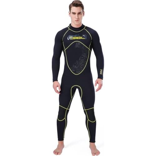 Scuba Diving Wetsuit Men 3mm Diving Suit Neoprene Swimming Wetsuit Surf Triathlon Wet Suit Swimsuit Full Bodysuit