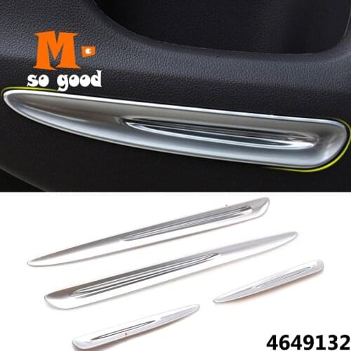 For Honda CRV 2012 13 14 15 2016 Car Door Scuff Plate Protector Guard Trim Interior Accessories ABS Matte Sticker Cover 4pcs