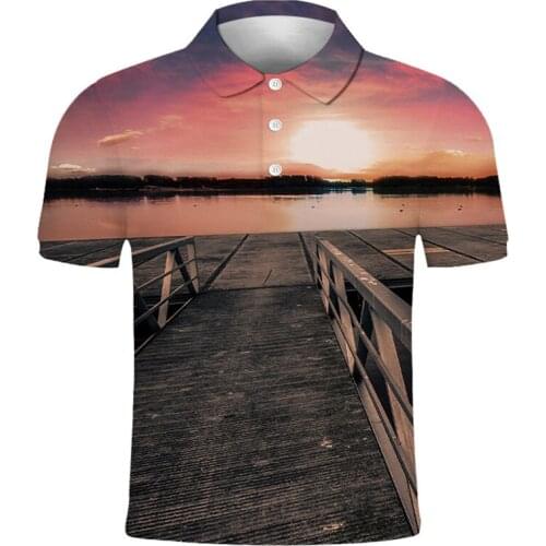 New fashion mens and womens T-shirt fishing printing 3d T-shirt polo shirt summer short-sleeved T-shirt male T-shirt XXS-6XL