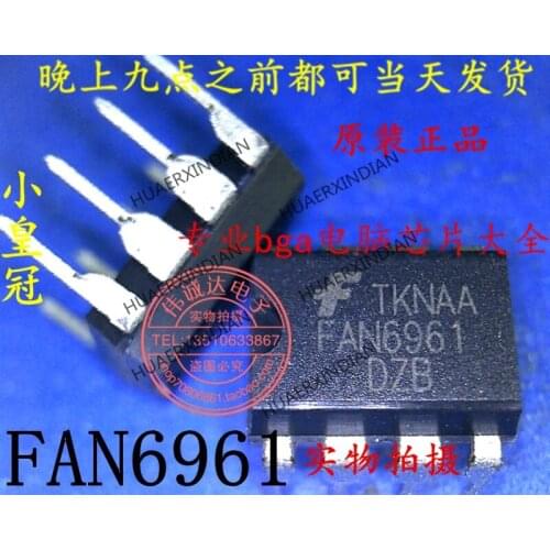 1Pieces new Original FAN6961DZB FAN6961 DIP8 In stock real picture