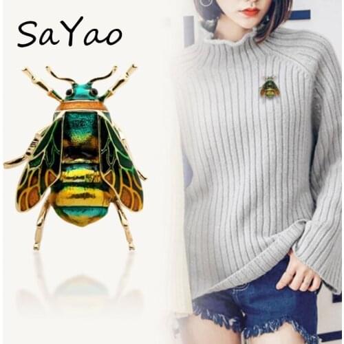 Броши с животными на одежду SaYao China At AliExpress